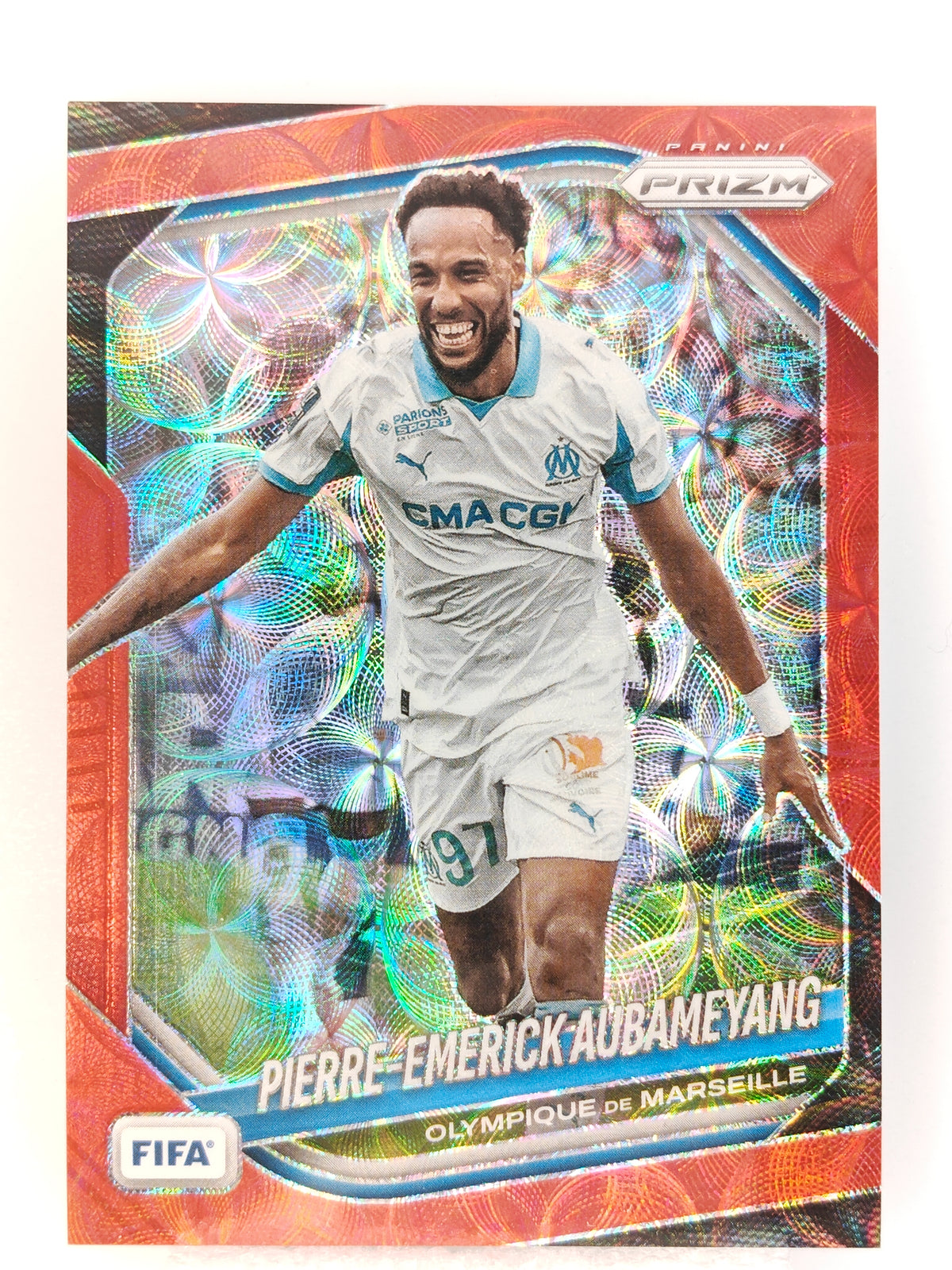 Pierre Emerick Aubameyang /88 - Panini Prizm 25/26
