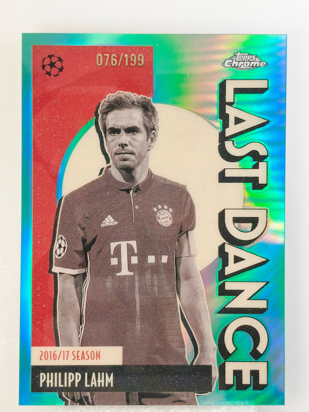 Philipp Lahm /199 last dance - Topps Chrome 25/26
