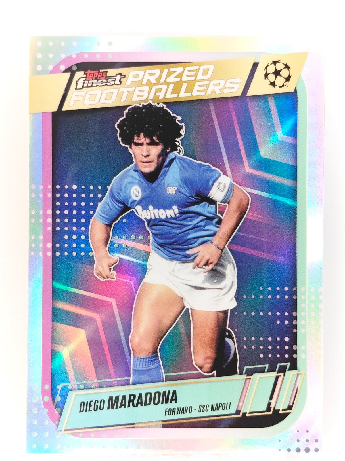 Diego Maradona Prized footballers - Topps Finest 25/26
