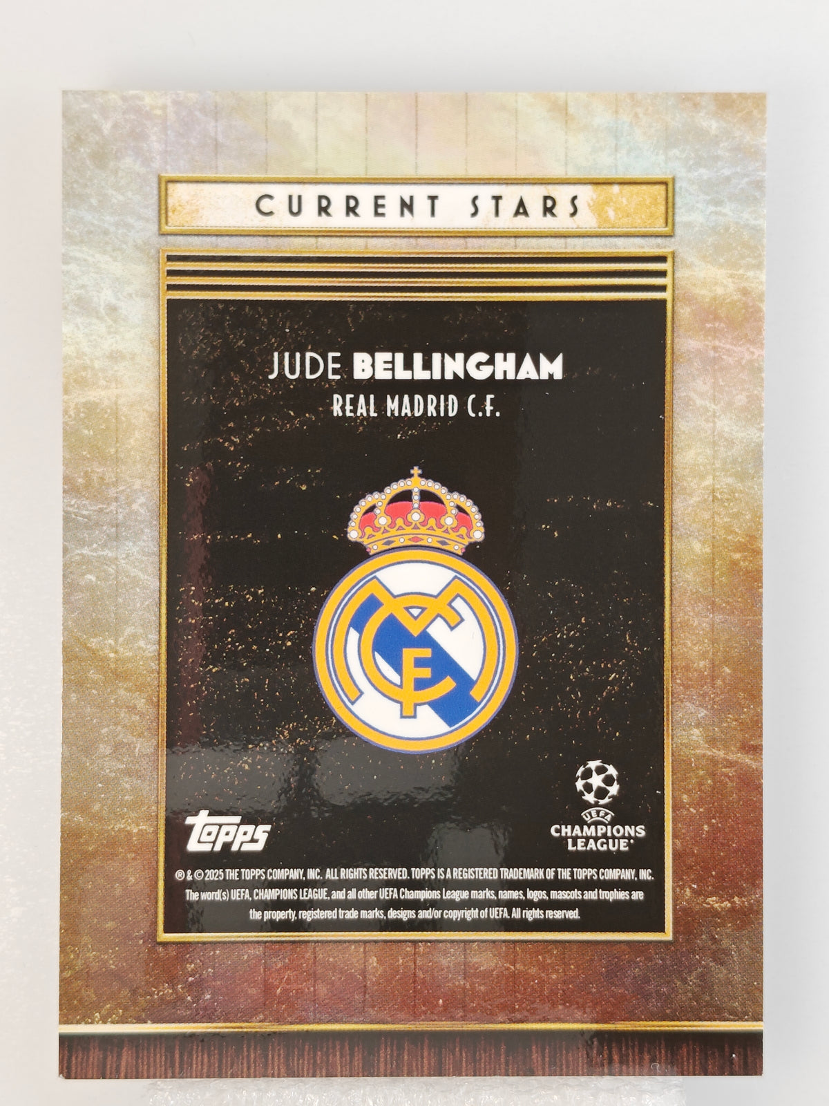 Jude Bellingham /25 - Topps Deco 25/26