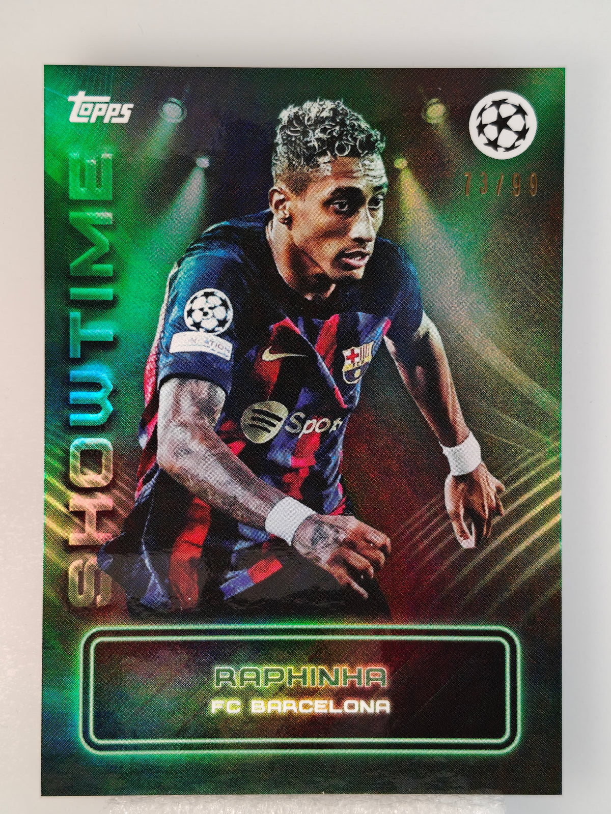 Raphinha /99 - Topps Showtime