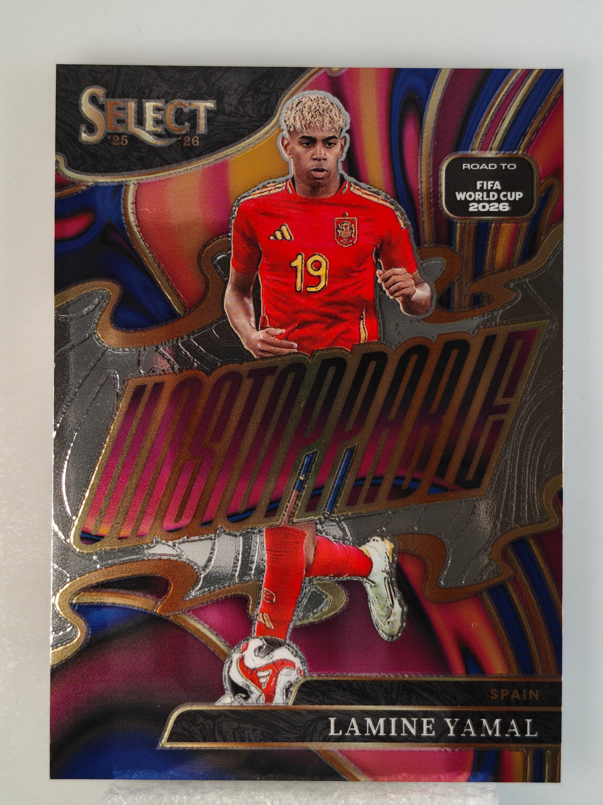 Lamine Yamal Unstoppable - Panini Select Road to world cup 25/26