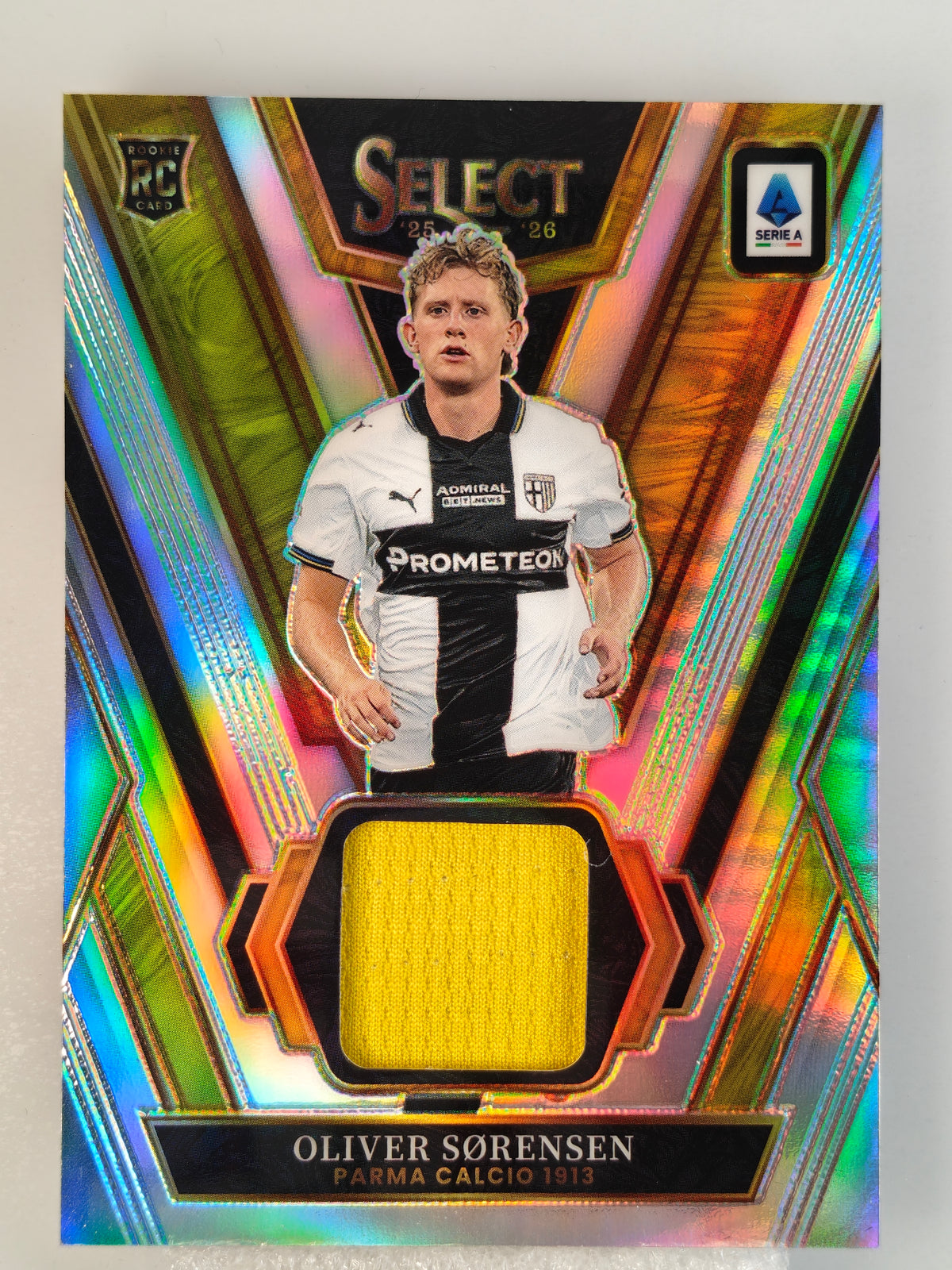 Oliver Sørensen Patch RC - Panini Select Serie A 25/26