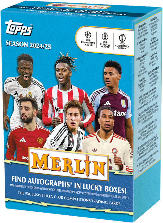 Topps Merlin Chrome UEFA 2024/25 - Value Box